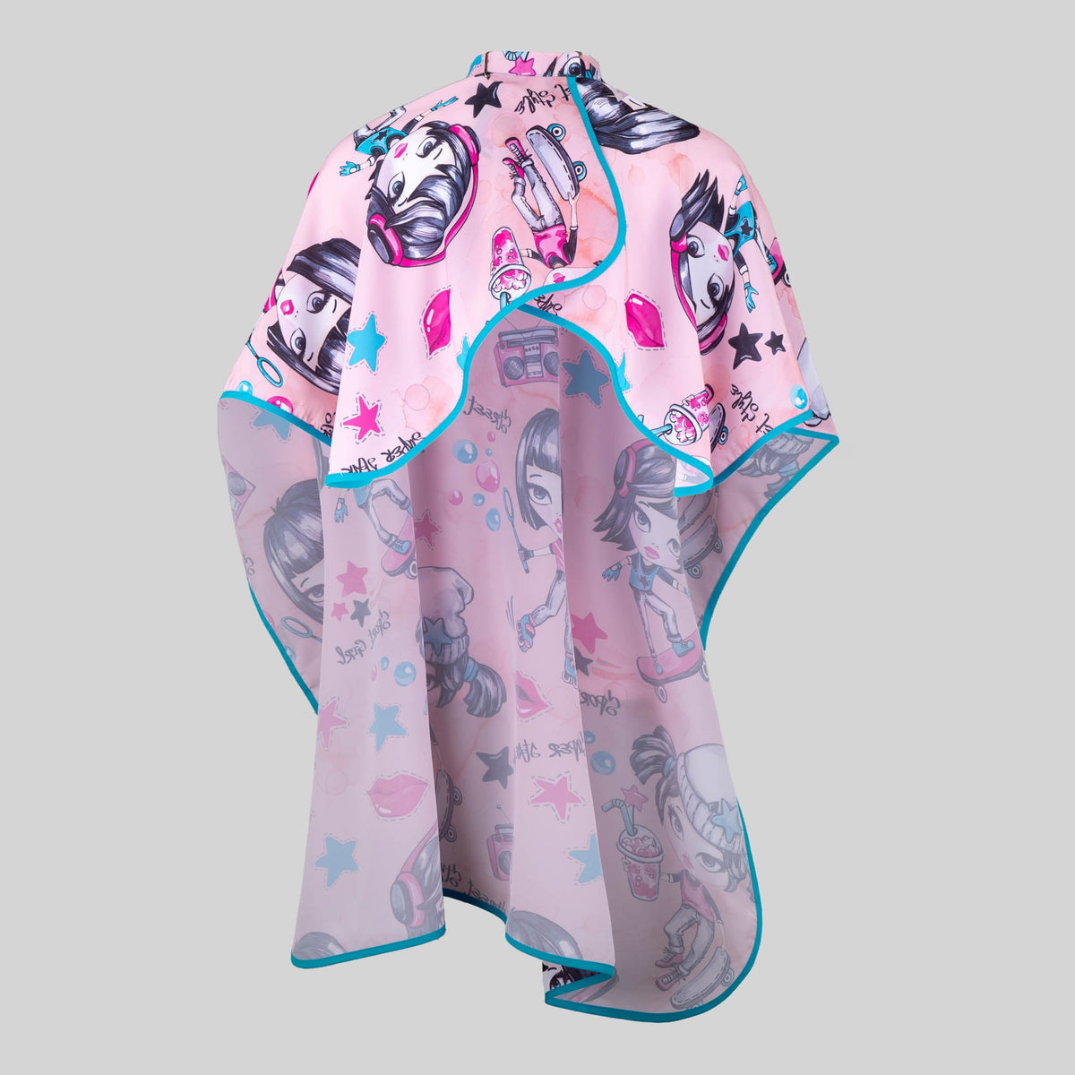CAPA DE PELUQUERIA INFANTIL ESTAMPADA