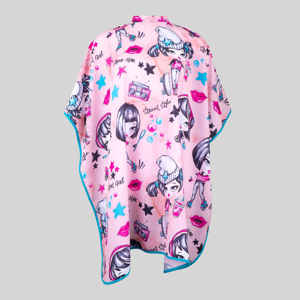 CAPA DE PELUQUERIA INFANTIL ESTAMPADA