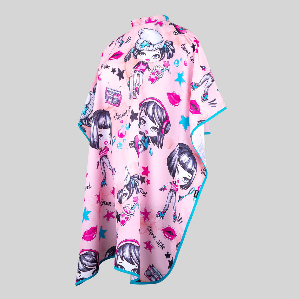 CAPA DE PELUQUERIA INFANTIL ESTAMPADA