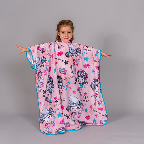 CAPA DE PELUQUERIA INFANTIL ESTAMPADA