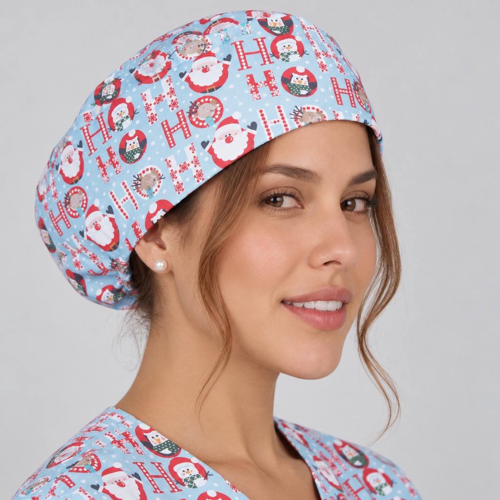 GORRO CIRUJANO GOMA NAVIDAD SANTAS