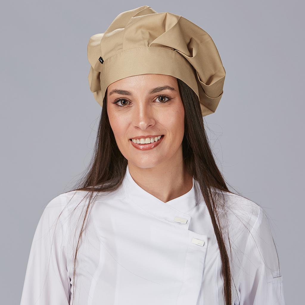 GORRO GRAN CHEF VELCRO SARGA POLIESTER