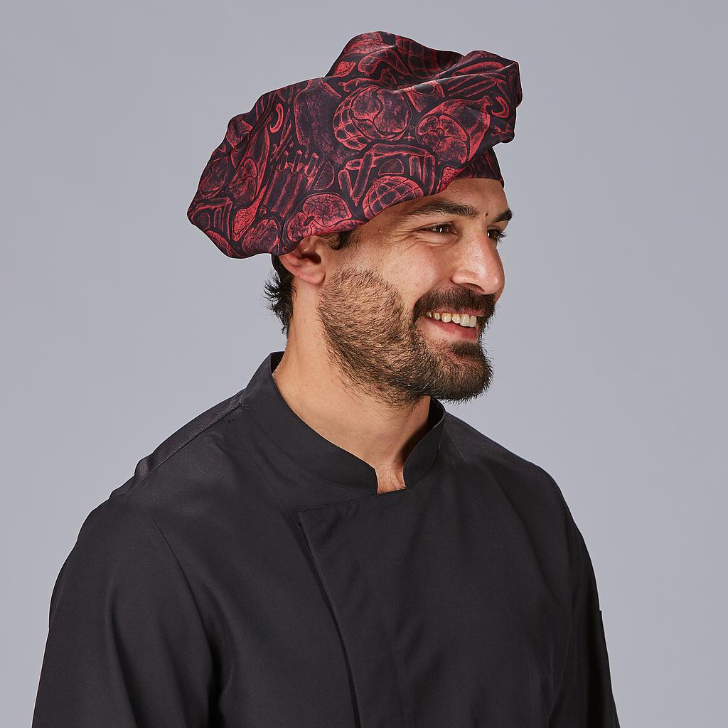 GORRO GRAN CHEF VELCRO ESTAMPADO