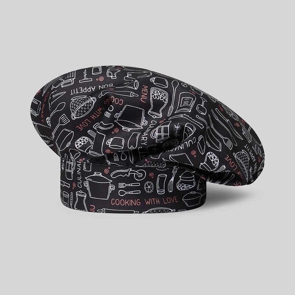 GORRO GRAN CHEF VELCRO ESTAMPADO