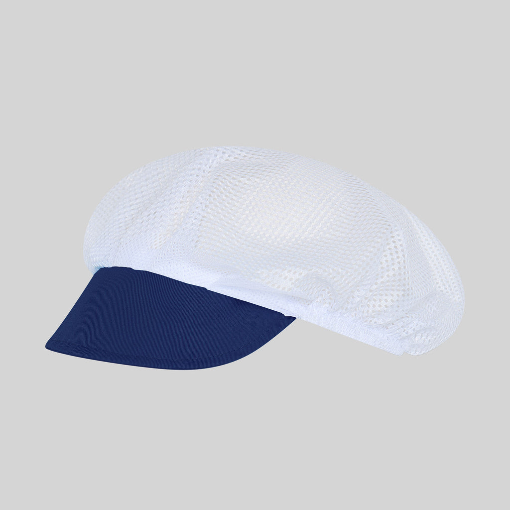 GORRA UNISEX REJILLA VISERA COLOR (PAQ. 10 UNID)