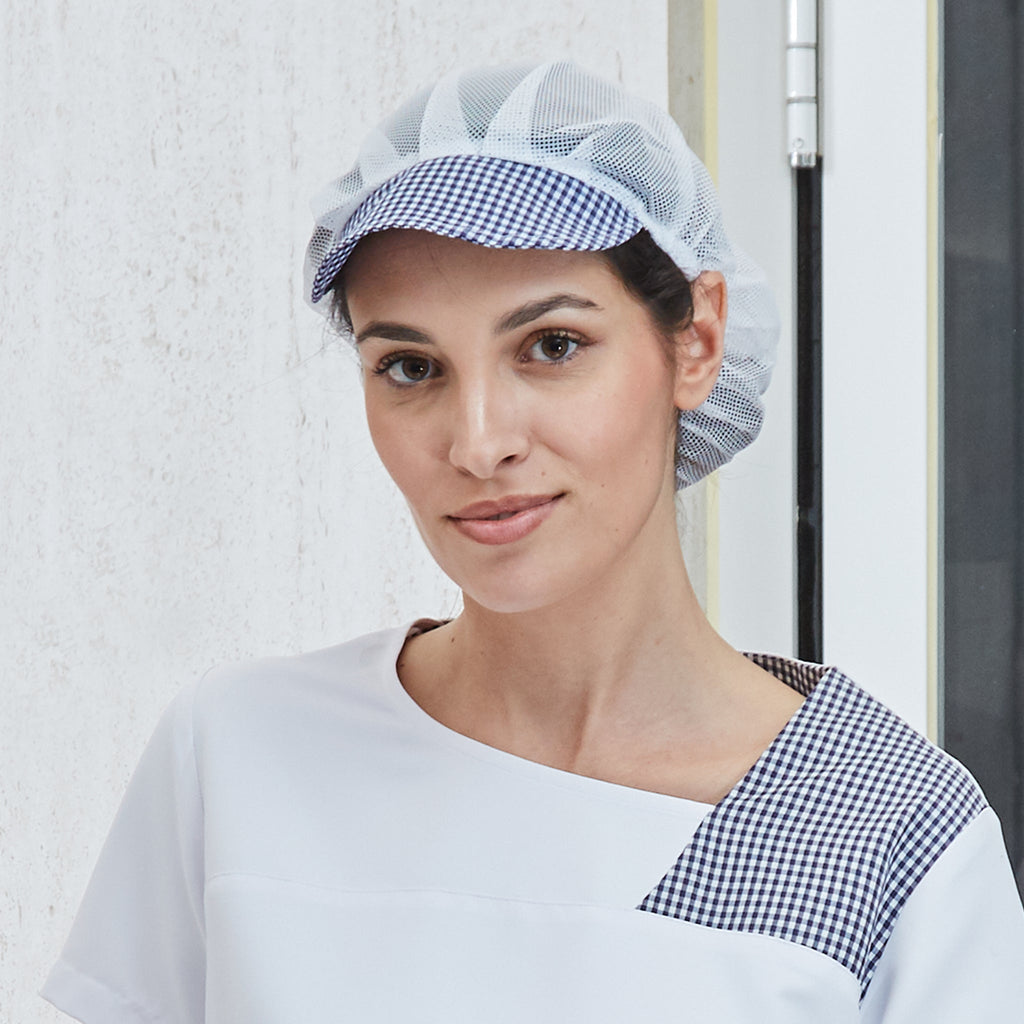 GORRA UNISEX REJILLA VISERA COLOR (PAQ. 10 UNID)