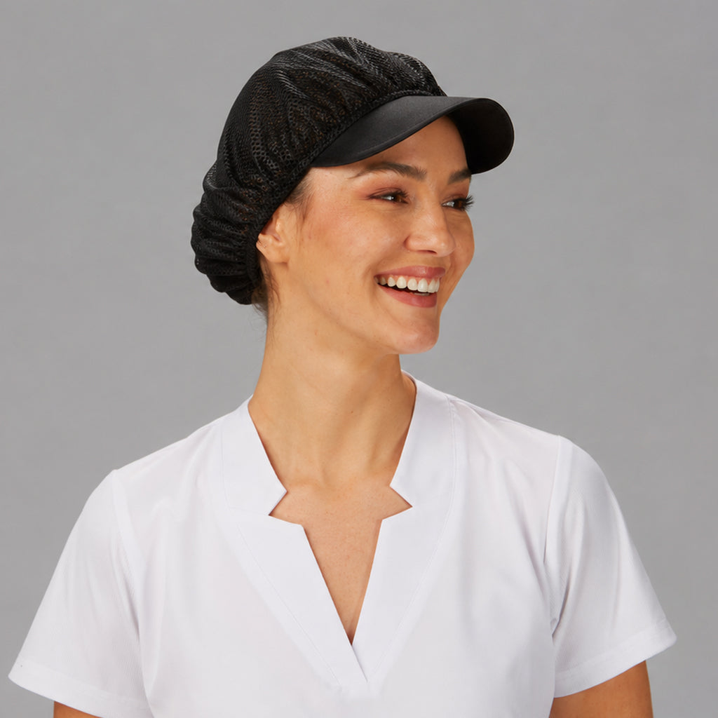 GORRA UNISEX REJILLA Y VISERA COLOR (PAQ. 10 UNID.)