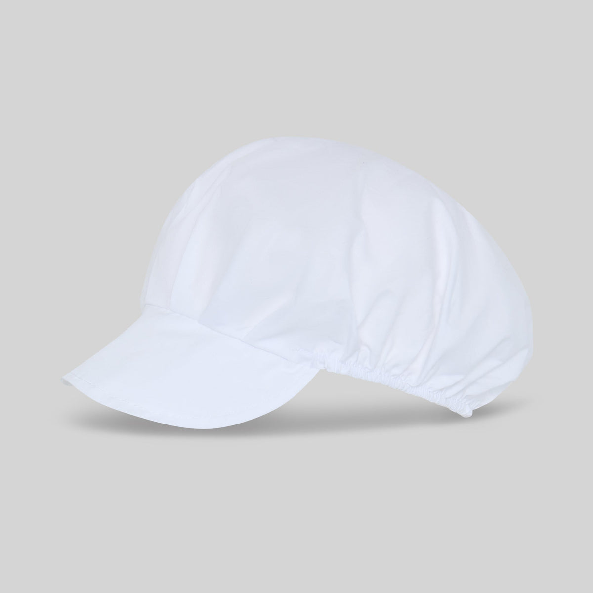 GORRA UNISEX POPELIN BLANCA (PAQ. 10 UNID)