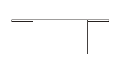 DELANTAL SIN PETO SARGA 50X75 CM