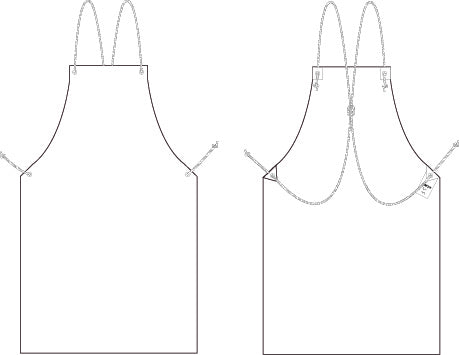 DELANTAL P.V.C. (RIGIDO) 110X85 CM