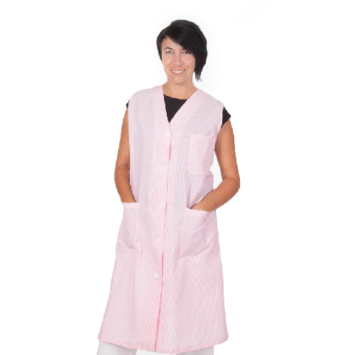 MUJER C/PICO S/MANGA VICHY