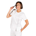 BLUSA MUJER C/REDONDO BOTONES COSTADO