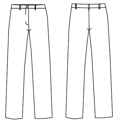 PANTALON MUJER SIN BOLSILLOS "LOURDES"