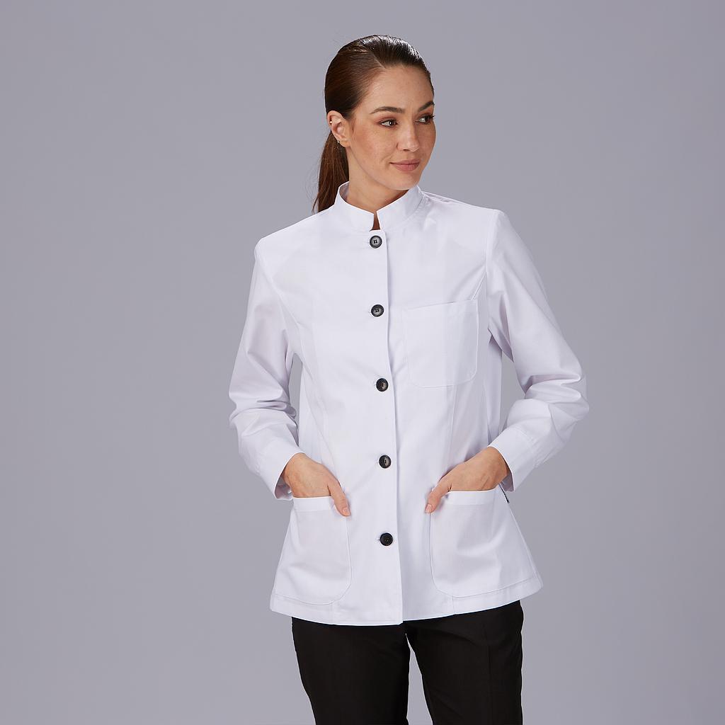 BLUSA MUJER CUELLO MAO M/LARGA