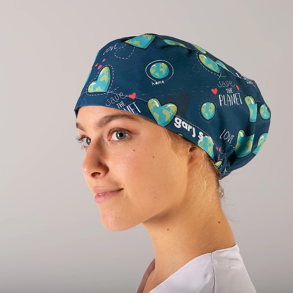 GORRO CIRUJANO GOMA TEJIDO RECICLADO