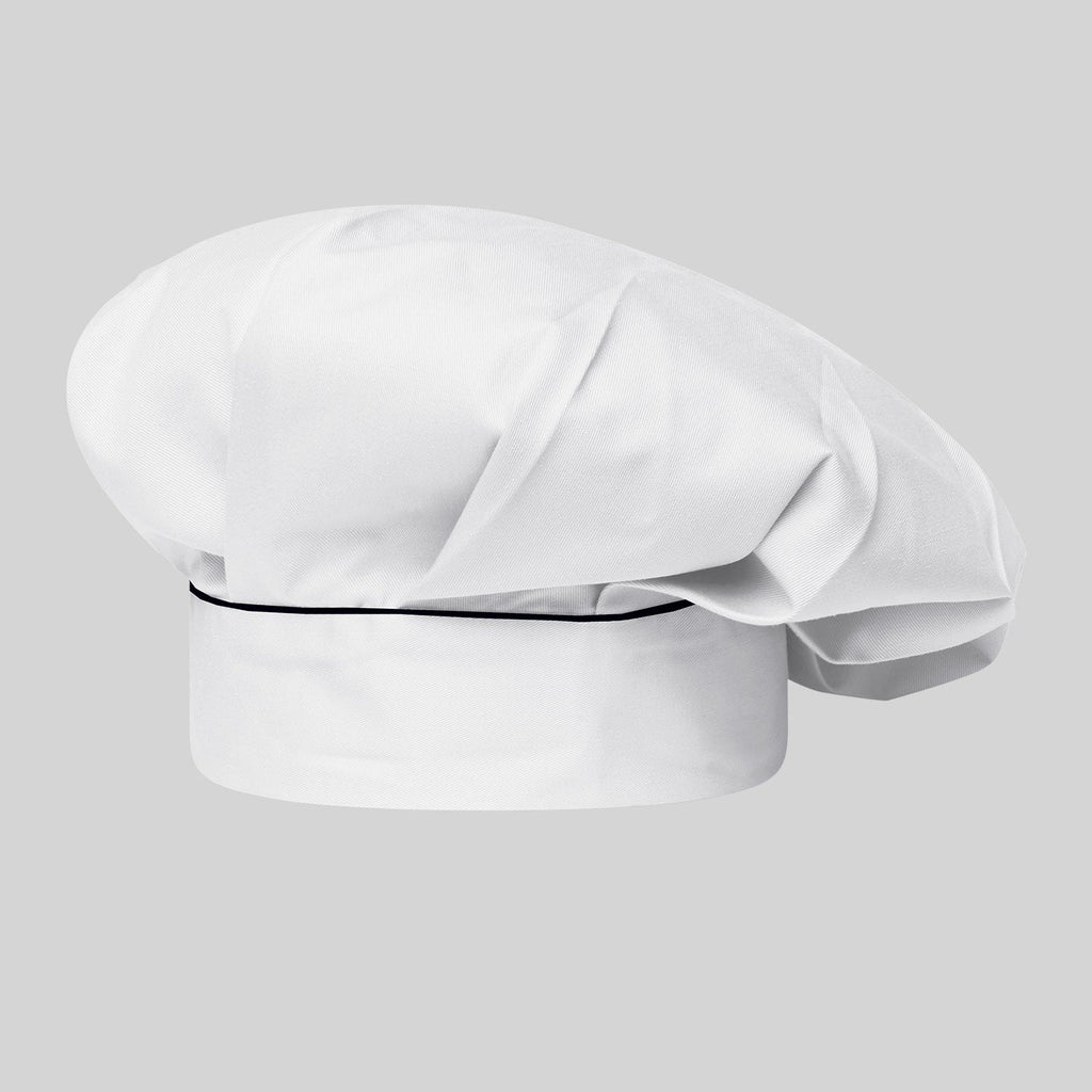 GORRO CHEF CON VELCRO BLANCO VIVO COLOR