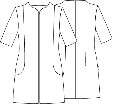BLUSA MUJER CREMALLERA SICILIA M/C