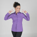 BLUSA MUJER BOTON OCULTO M/L