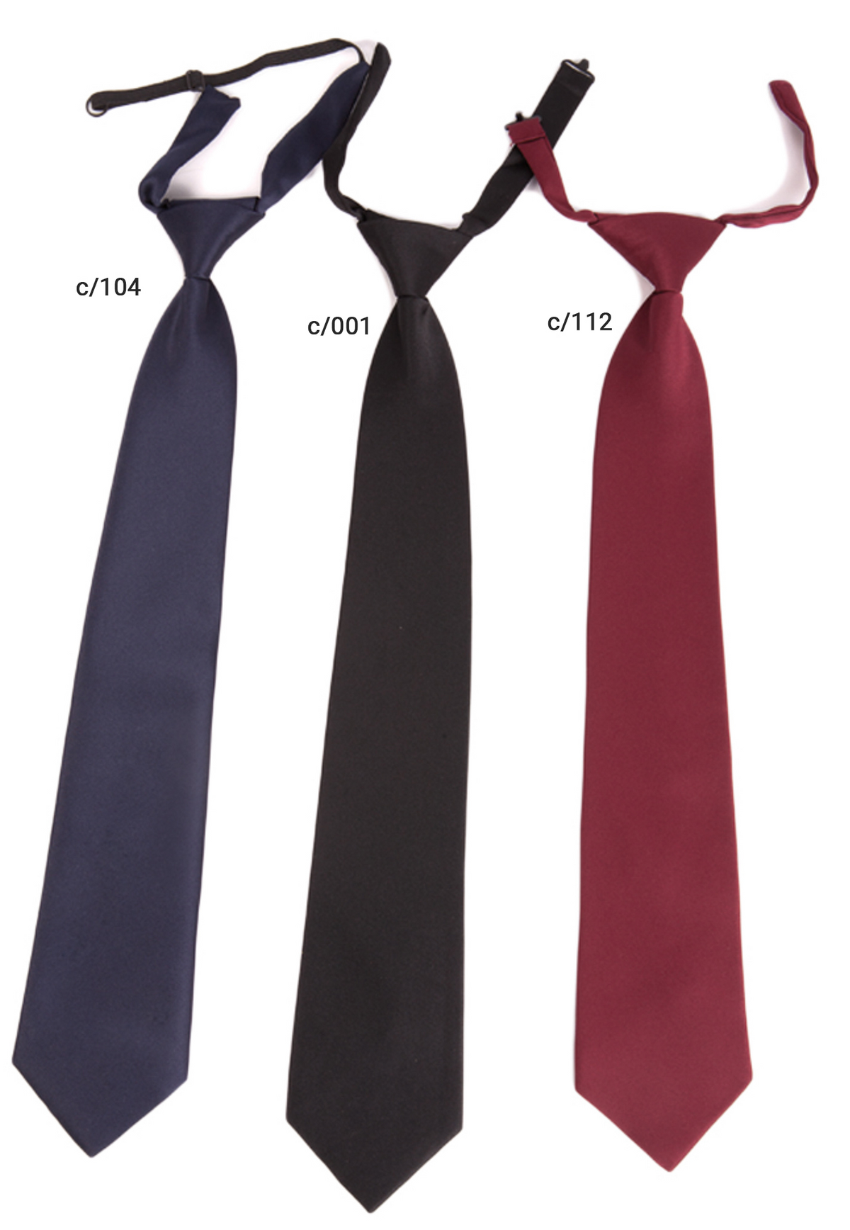 CORBATA C/NUDO Y ELASTICO