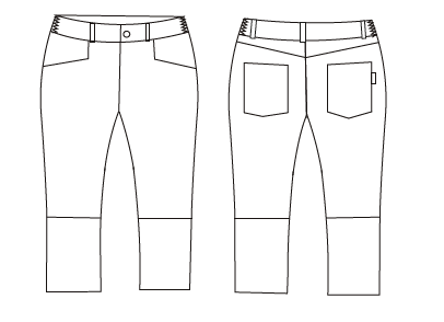 PANTALON PIRATA MUJER