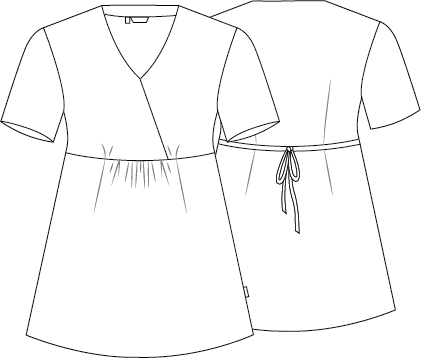 BLUSA PREMAMA PIQUE