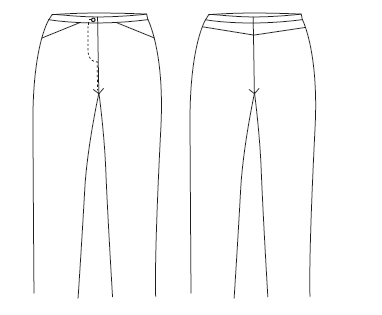 PANTALON MUJER BOLSILLOS LATERALES