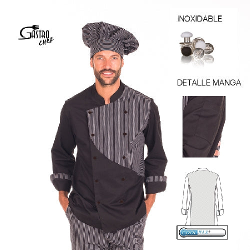 CHAQUETA COCINA HOMBRE ADONIS
