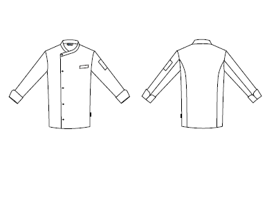 CHAQUETA COCINA UNISEX TERAMO