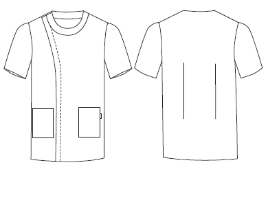 BLUSA SANITARIO HOMBRE LEO