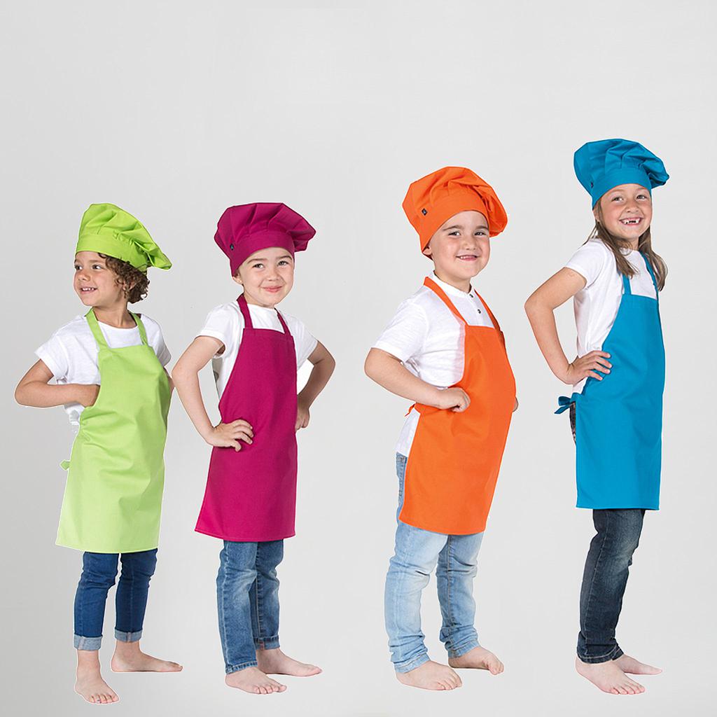 DELANTAL INFANTIL PETO COLOR