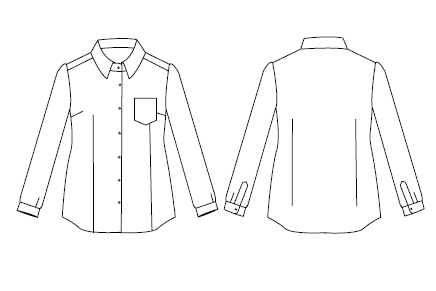 CAMISA MUJER FIL A FIL LUCA