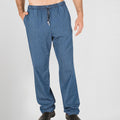 PANTALON GOMA+CORDON TEJANO LAVADO