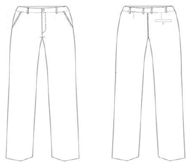 PANTALON HOMBRE CAMARERO MICROFIBRA
