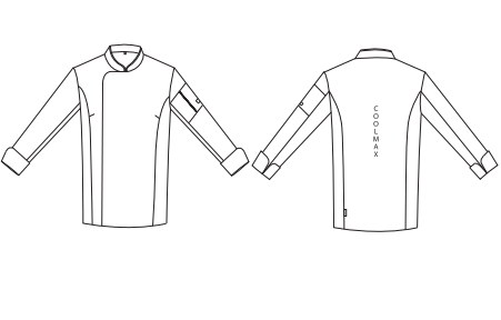 CHAQUETA COCINA MUJER IRIS