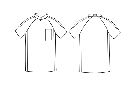 CHAQUETA COCINA HOMBRE CEFIRO