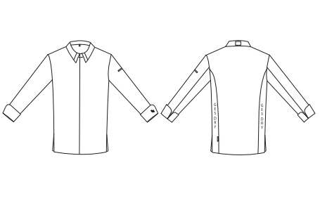 CHAQUETA COCINA HOMBRE GANIMEDES