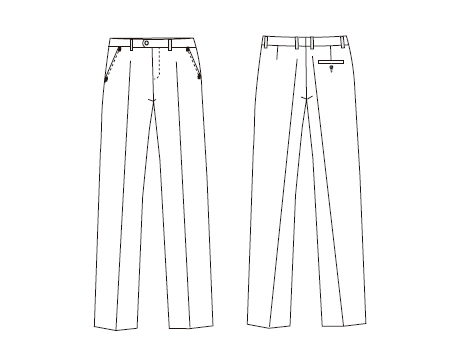 PANTALON HOMBRE SIN PINZAS TRIVIAL