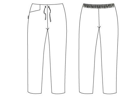 PANTALON MUJER PIRATA ABERTURA LATERAL