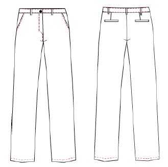 PANTALON MUJER CHINO COLD