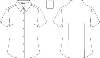 CAMISA MUJER M/C POP.