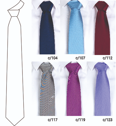 CORBATA SIN NUDO JACQUARD RAYA