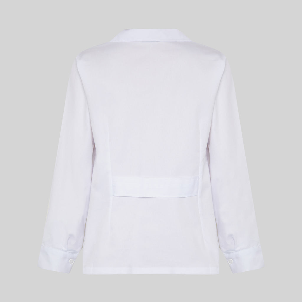 BATA MUJER CORTA BLANCA M/L