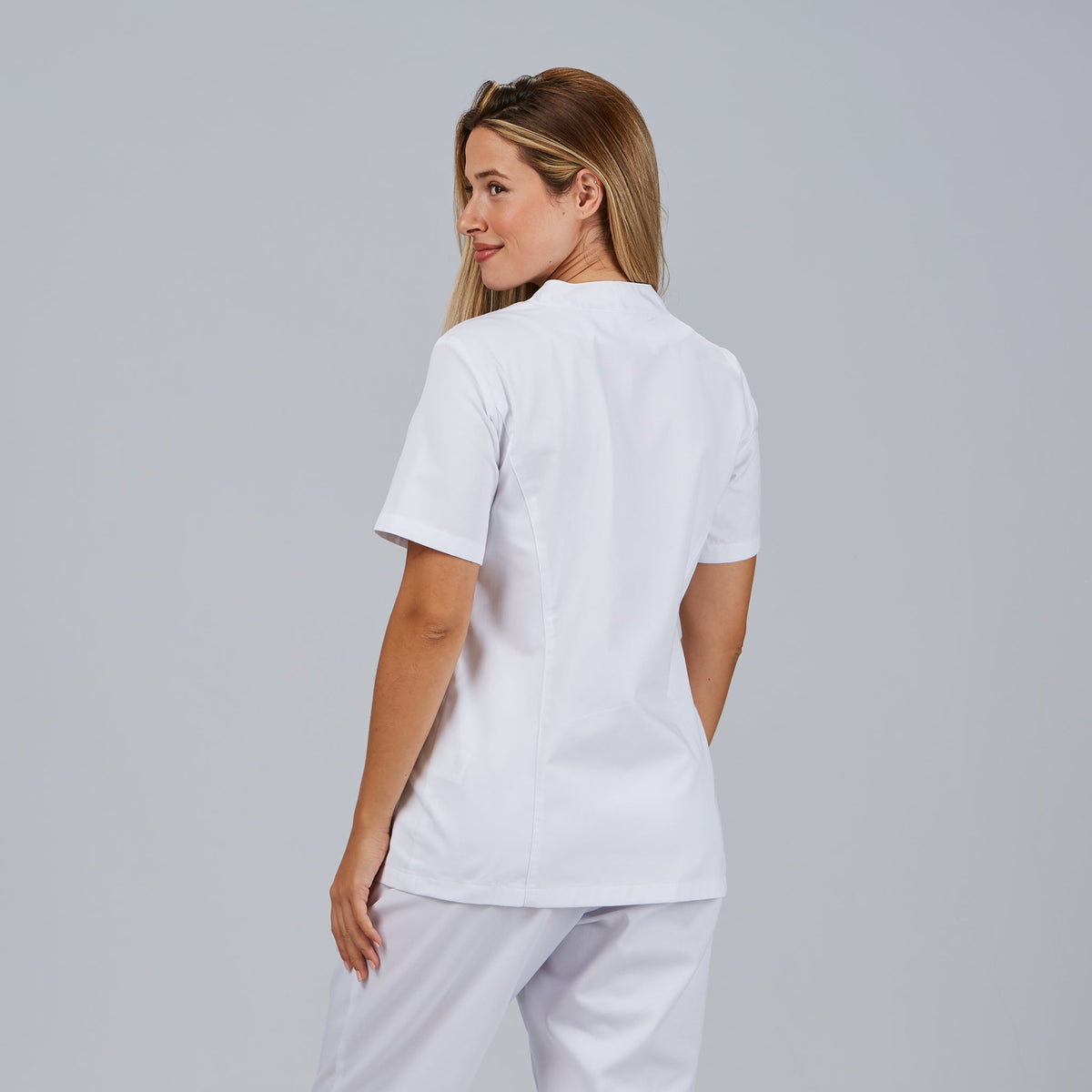 BATA MUJER OPORTO CORCHETES BLANCA