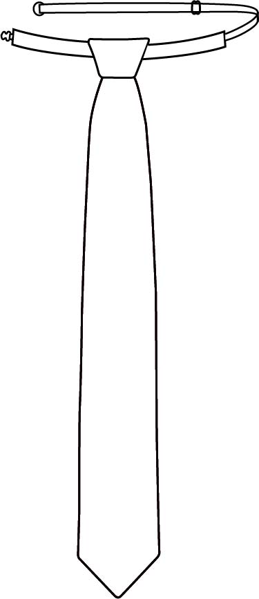 CORBATA CON NUDO DE PALA ESTRECHA