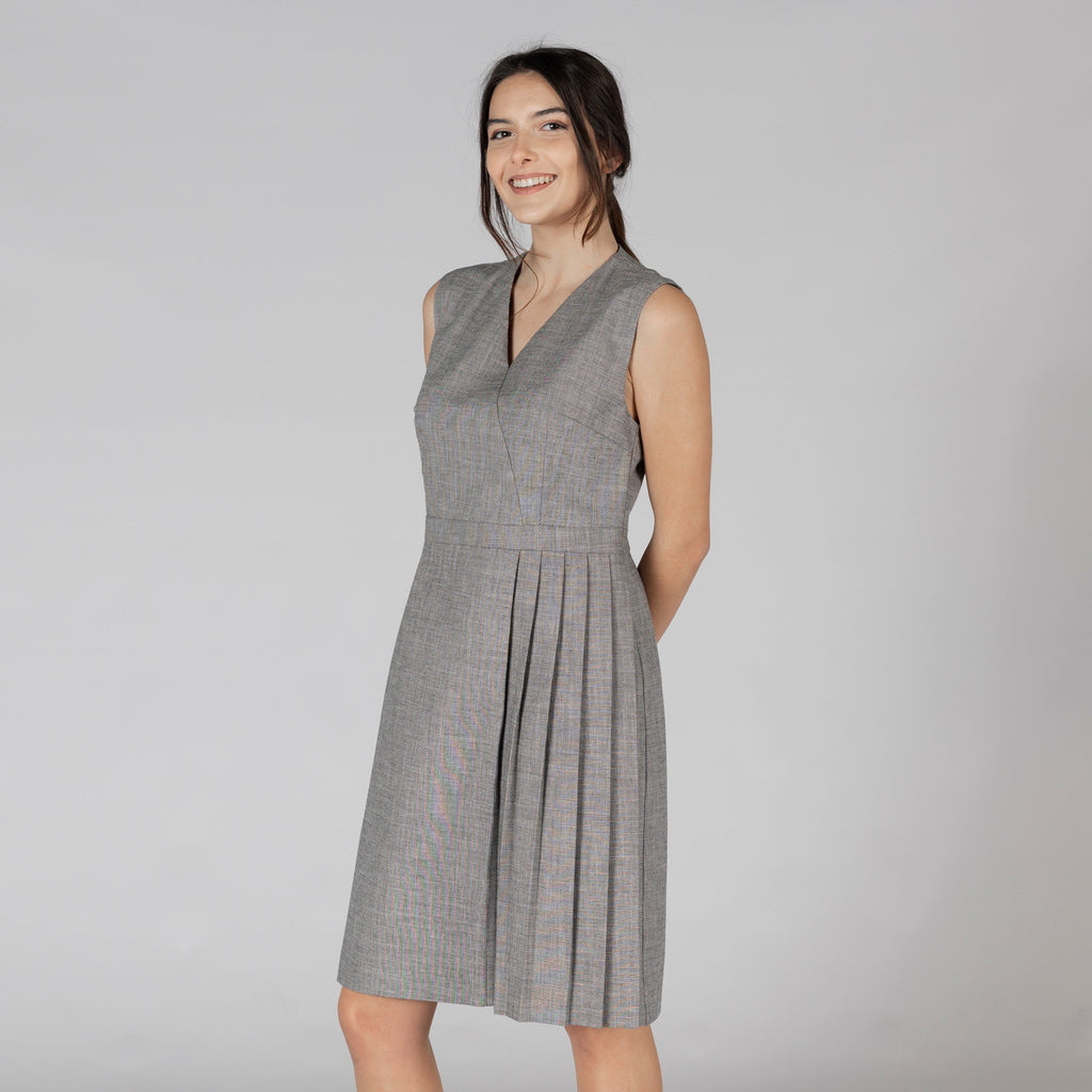 VESTIDO TABLAS MUJER CHEVIOT