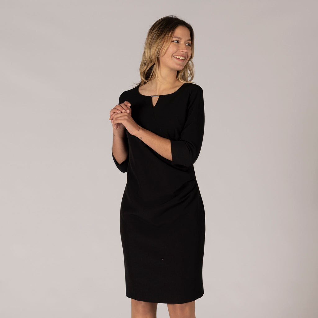 VESTIDO DRAPEADO TRIVIAL