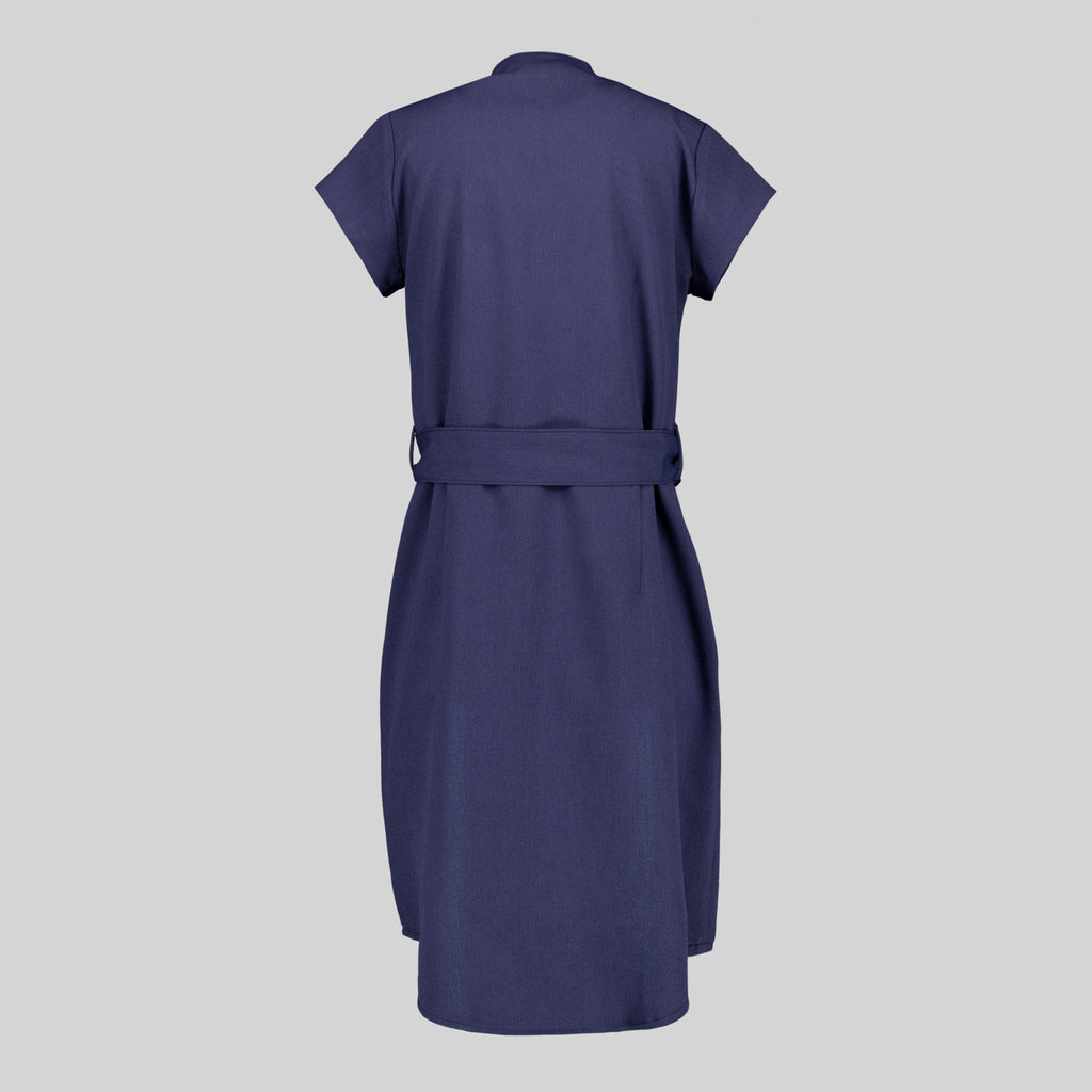 VESTIDO BOTON FORRADO VIVAZ X.LINEN