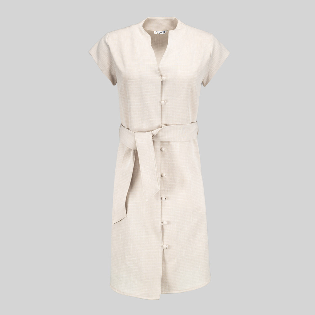 VESTIDO BOTON FORRADO VIVAZ X.LINEN