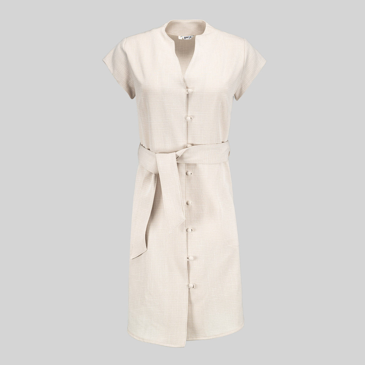VESTIDO BOTON FORRADO VIVAZ X.LINEN