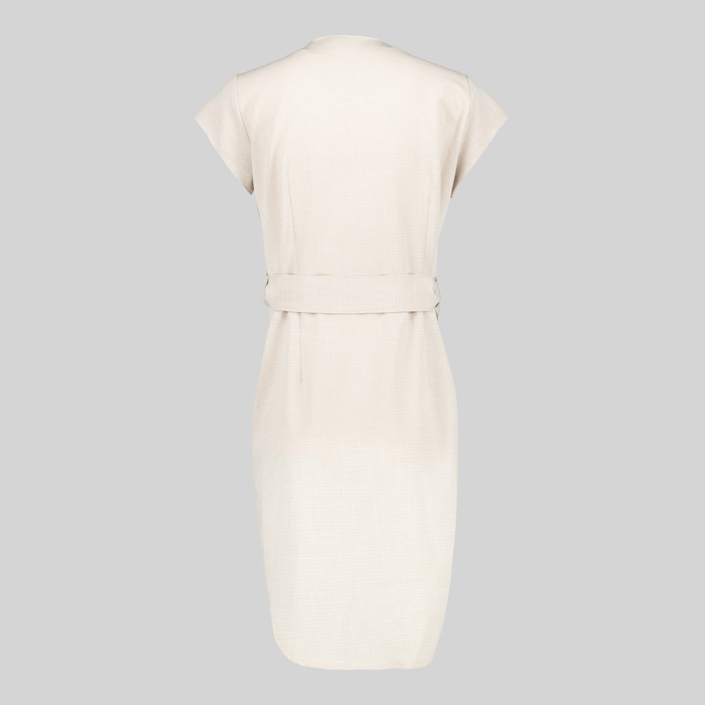 VESTIDO BOTON FORRADO VIVAZ X.LINEN